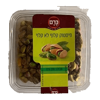 פיסטוק קלוף לא קלוי כרם 200 גרם