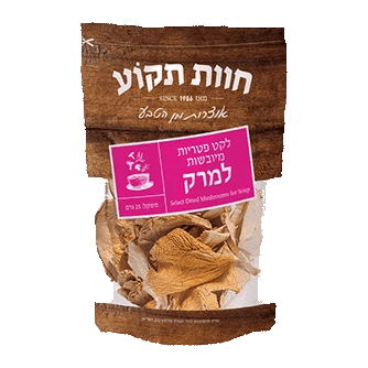 לקט פטריות מיובשות למרק